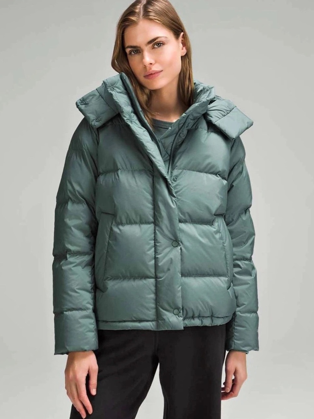 Lululemon Wunder Puff Jacket Women's Green Puffer